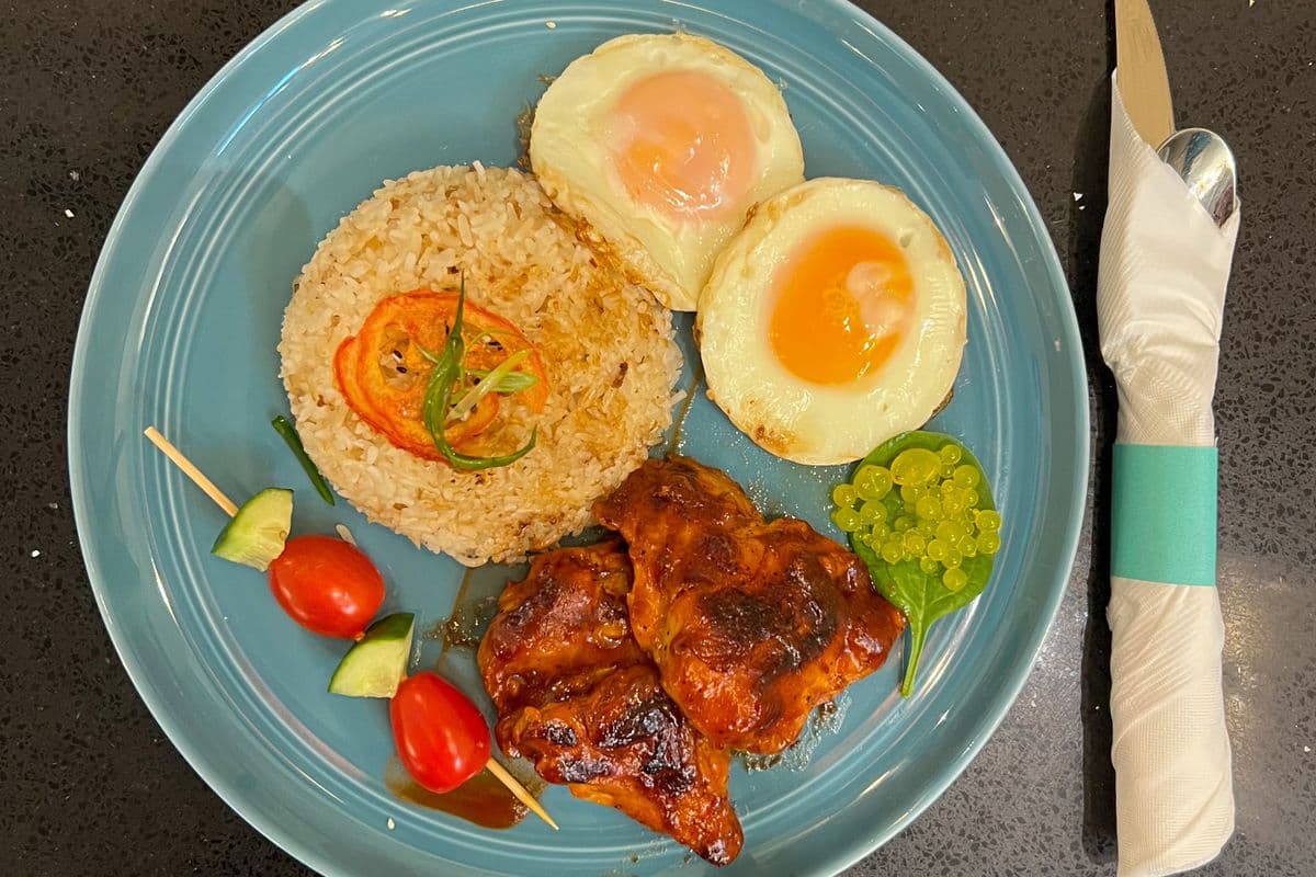 Chicken BBQ Silog