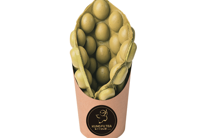 I3. Gauffre à bulles au matcha / Matcha Egg Waffle