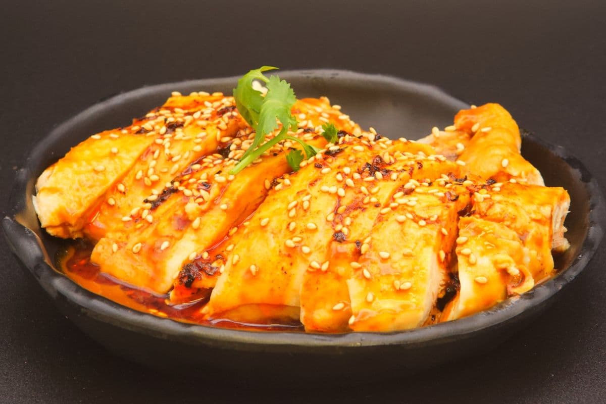 Chicken with Chili Oil Sauce
