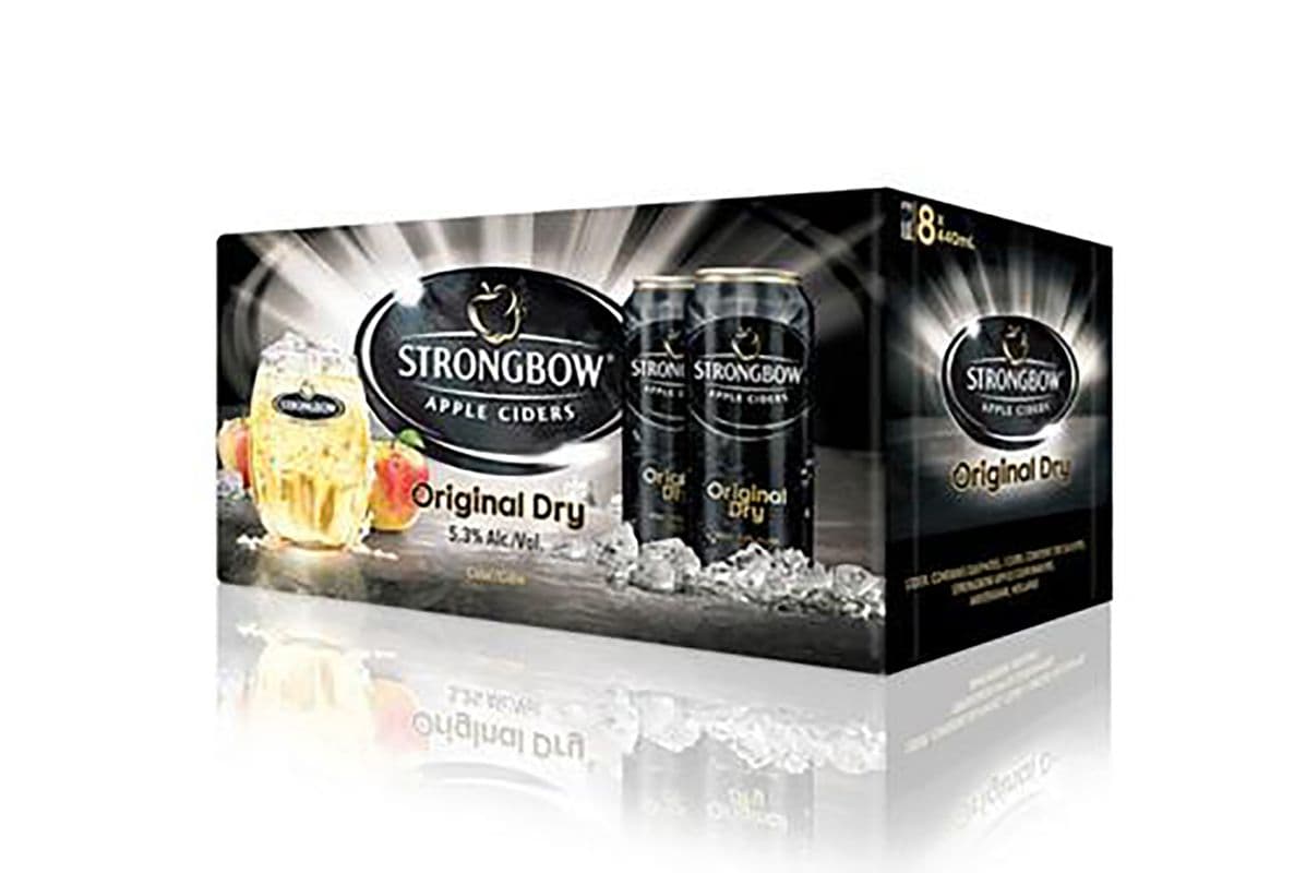 732938. Strongbow Cider (8 Cans) (8 x 440ml)
