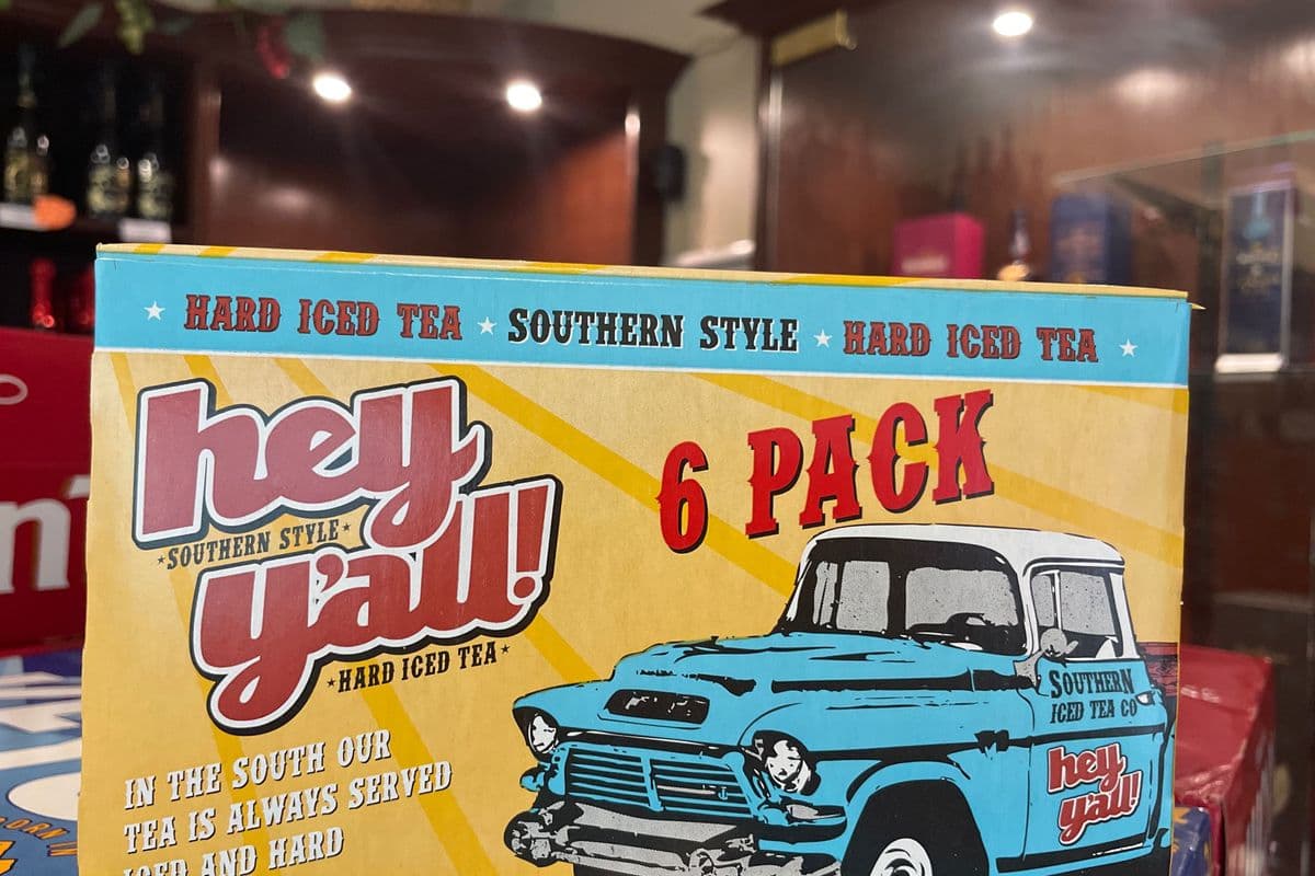 Hey Y'All Hard Iced Tea Southern Style 6 cans (6 x 341ML)