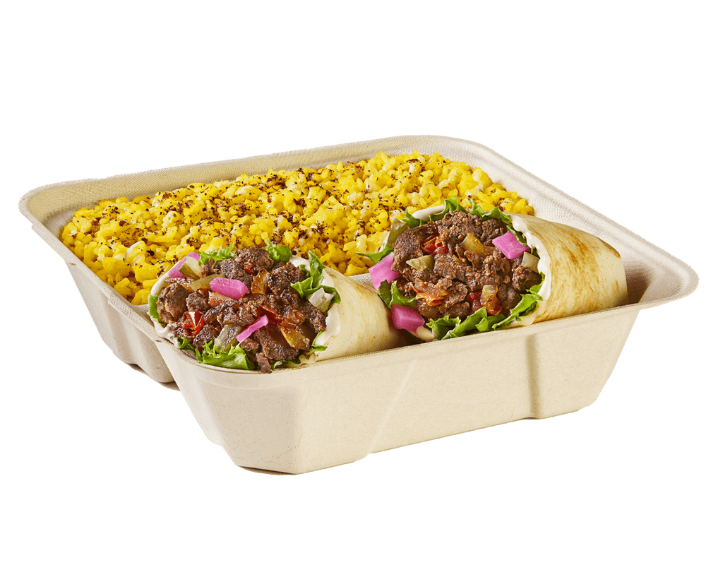 Beef Shawarma Wrap Box