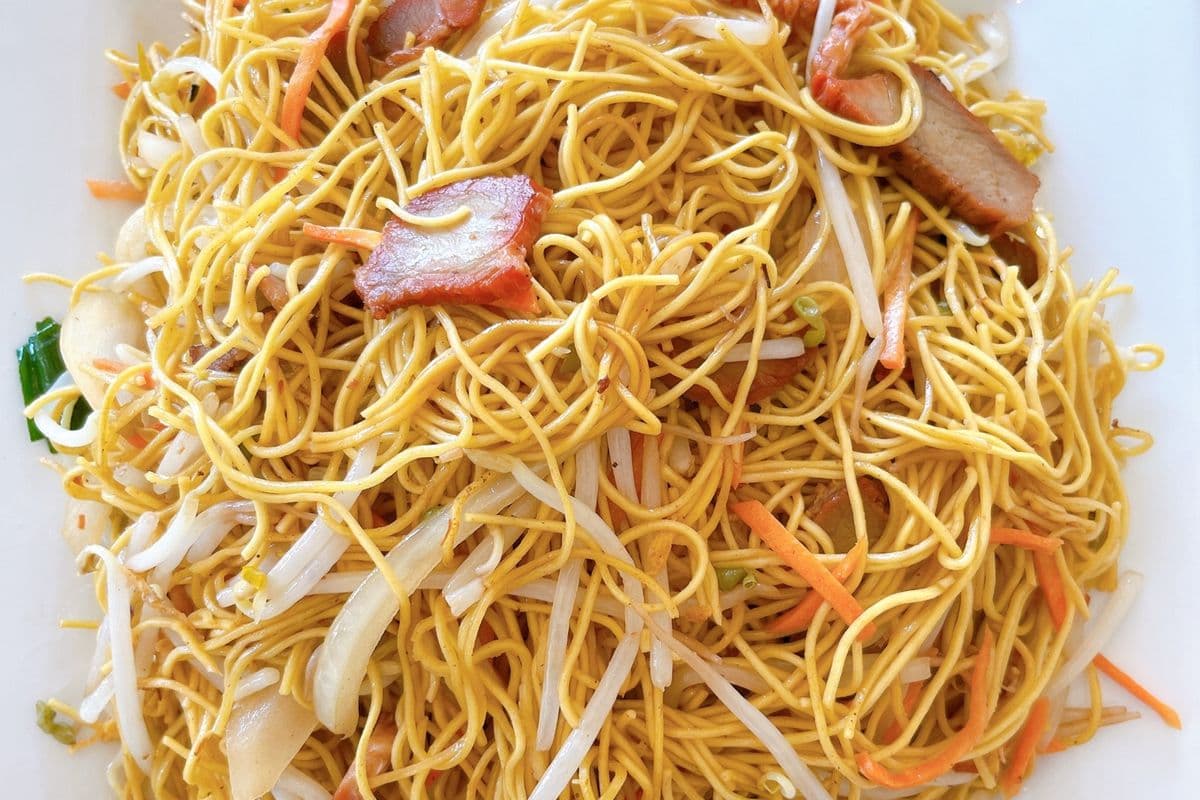 N04. Pork Lo Mein 猪捞面