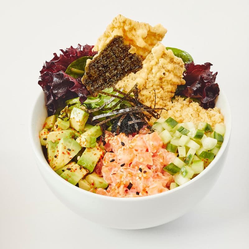 Salmon Miso Poke / Poké Saumon Miso