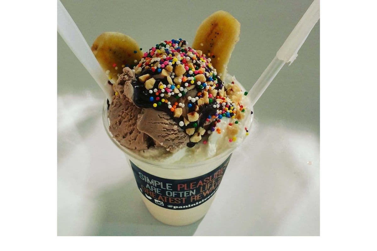 Chocolate Banana Split Half and Half