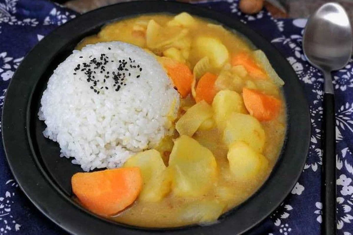 Japanese Veggie Curry Rice