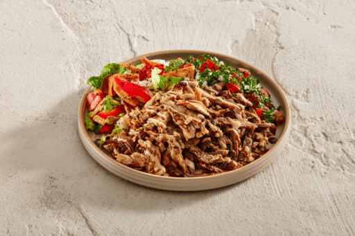 Mixed Shawarma Salad / Mixed Shawarma Salad