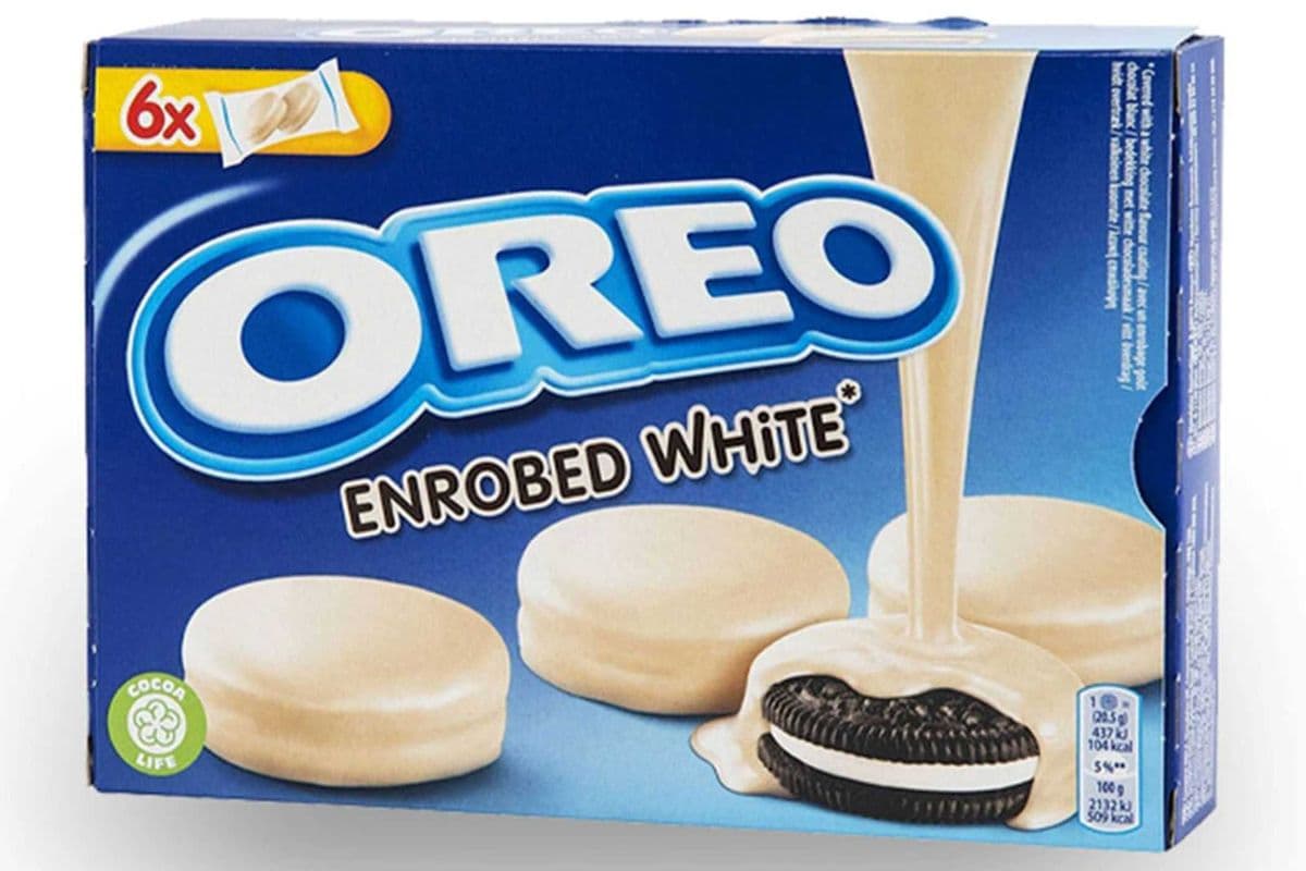 Biscuits Oreo enrobés de chocolat blanc - Original
