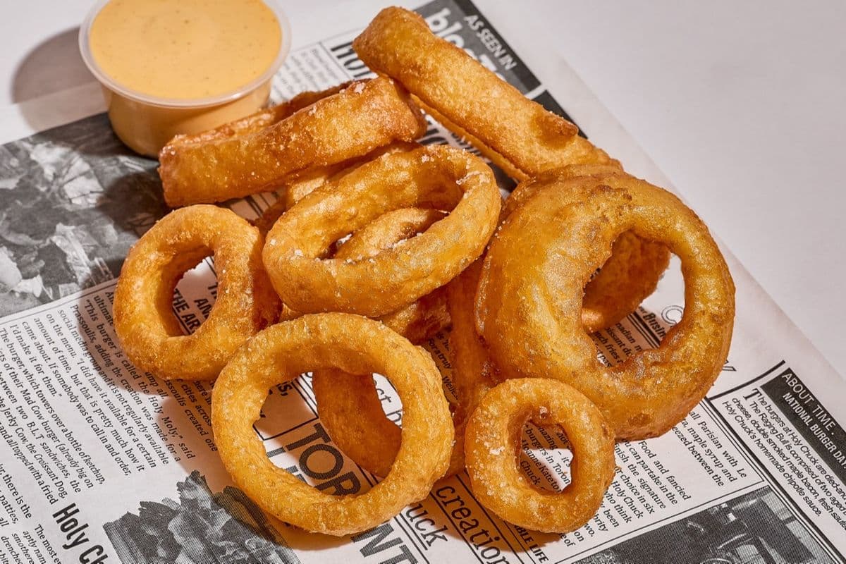 Beer-Battered Onion Rings