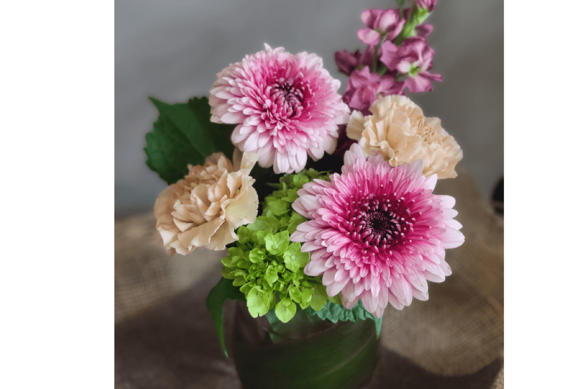 Rosé All Day Vase Arrangement