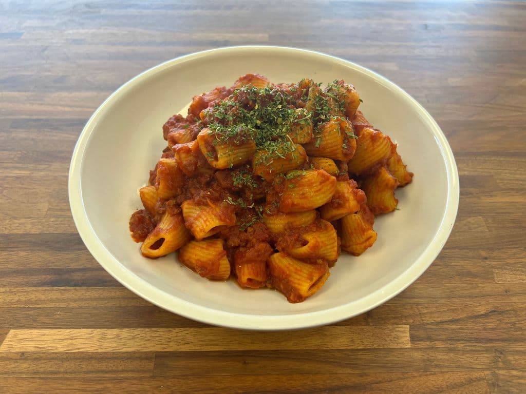 Rigatoni Bolognese