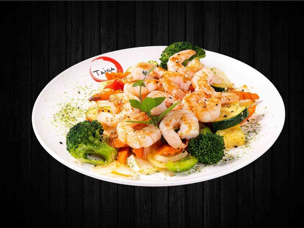 Shrimp Teppanyaki