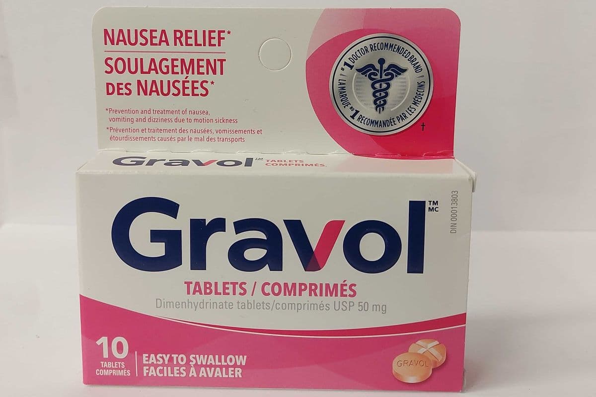 Gravol Nausea relief (10pc)