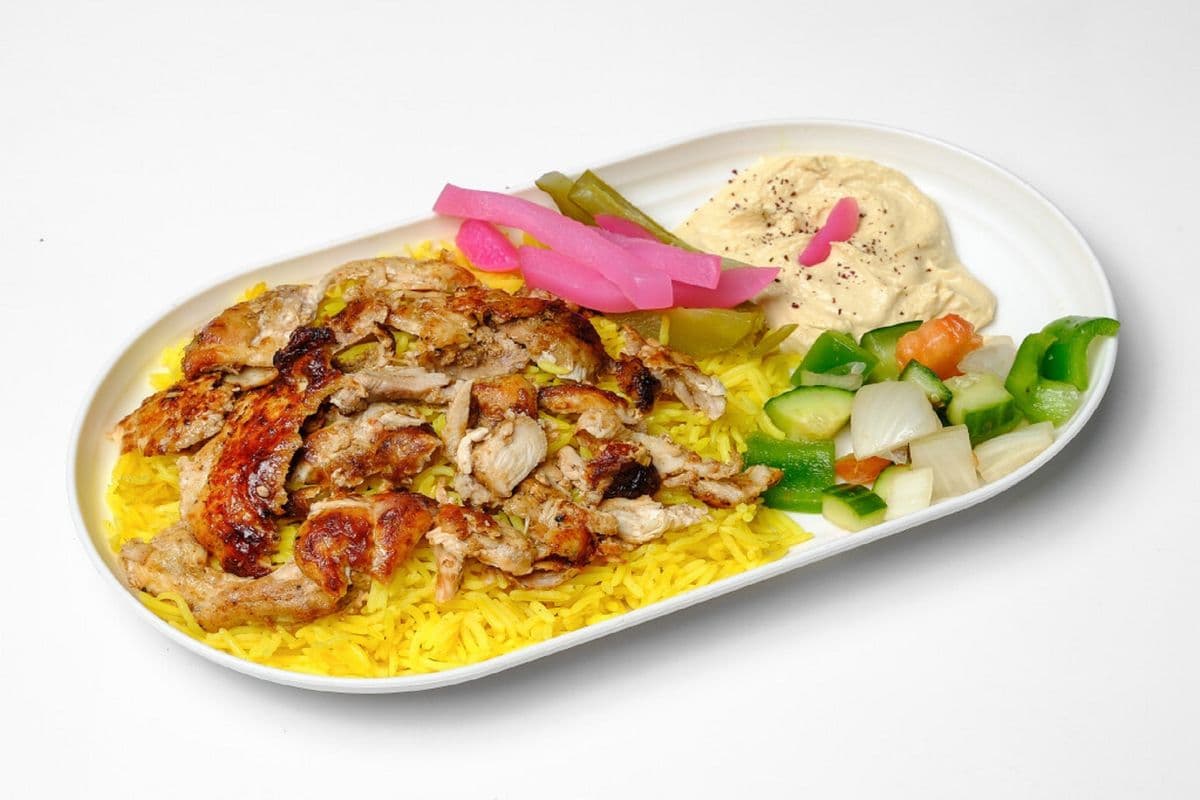 Damaskino Shawarma Plate (Chicken)