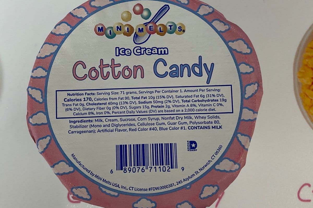 Mini Melts Cotton Candy (2.5 oz)