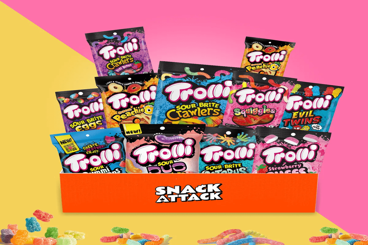 Trollie Gummies Snack Box