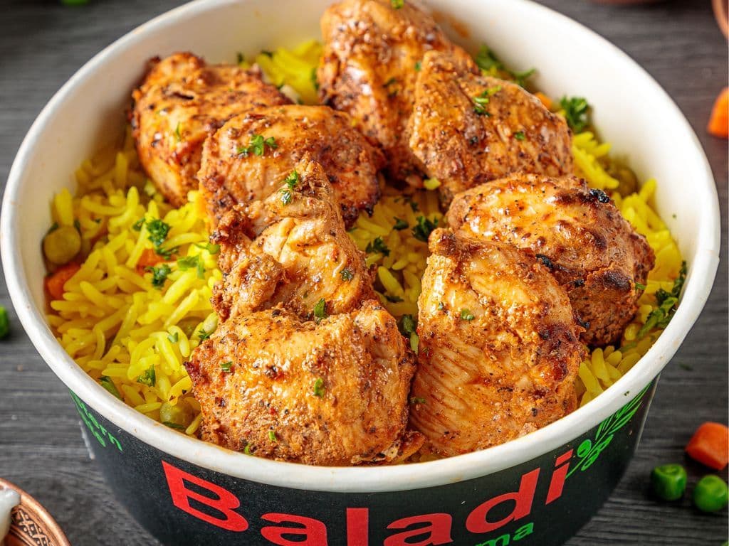 Chicken Shish Tawouk Rice Bowl