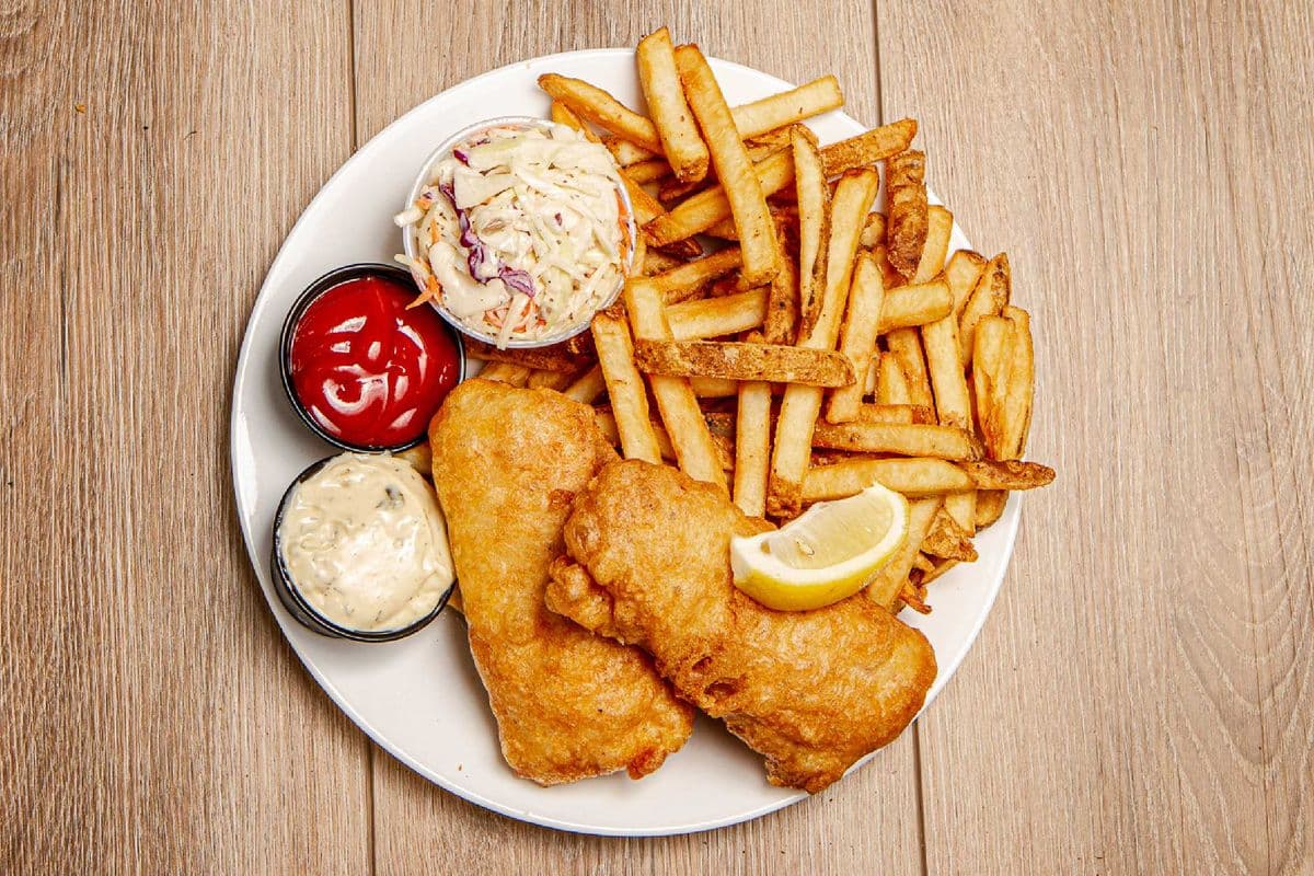 Pacific Halibut Dinner (2 pcs)