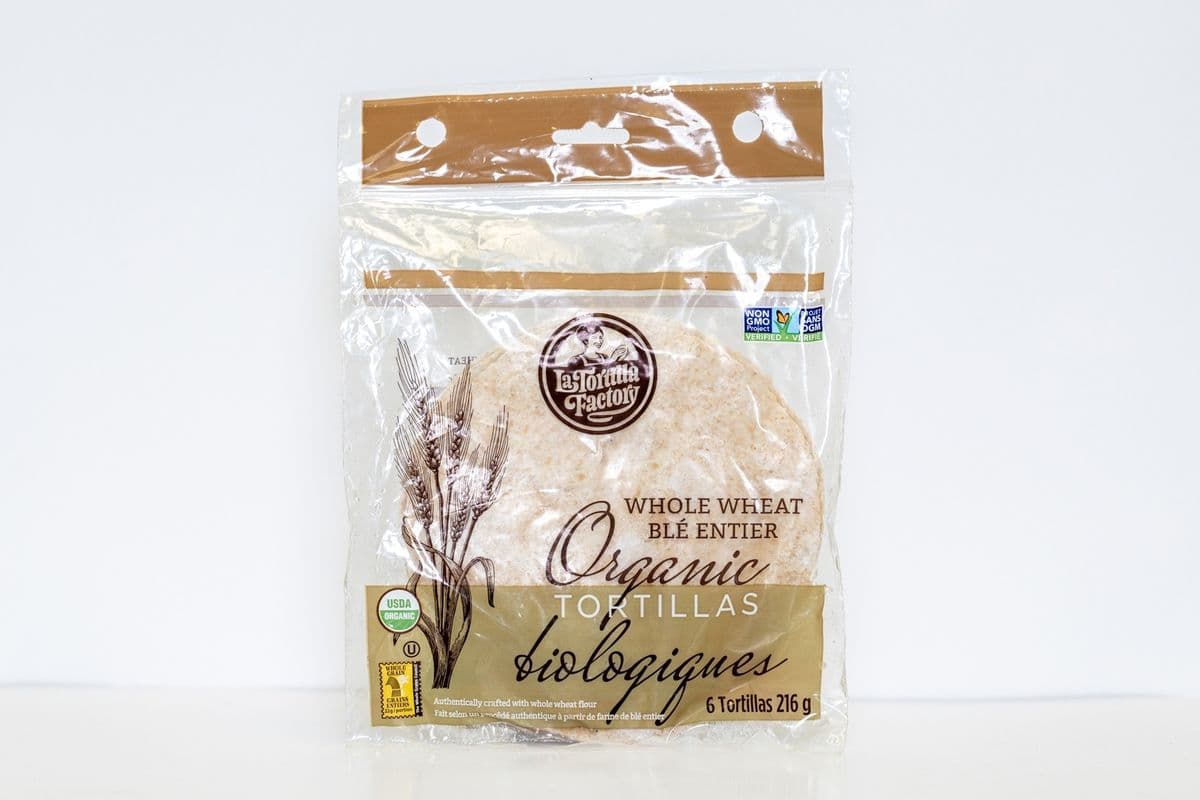 Organic Whole Wheat Tortillas (6 pcs)