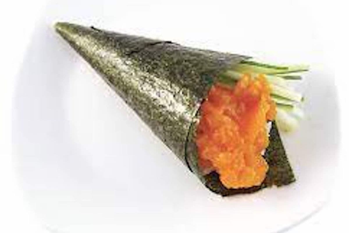 Spicy Salmon Cone