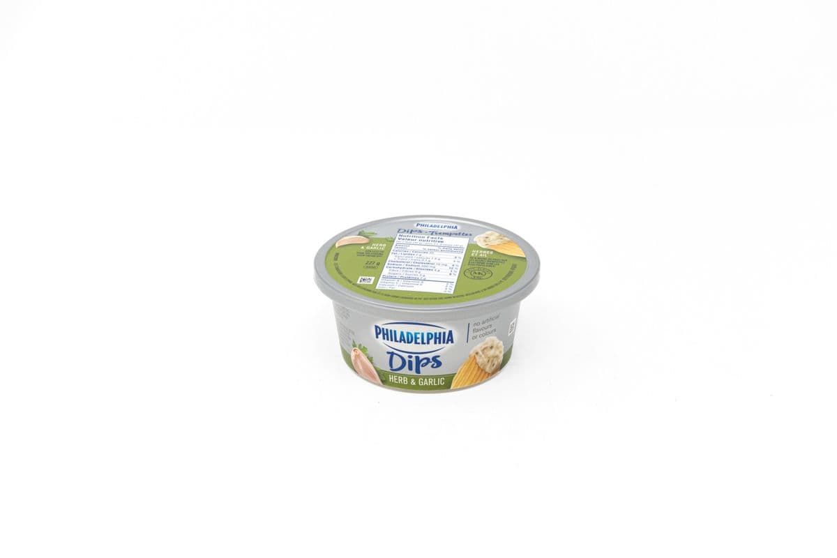 Philadelphia Herb and Garlic Dip
