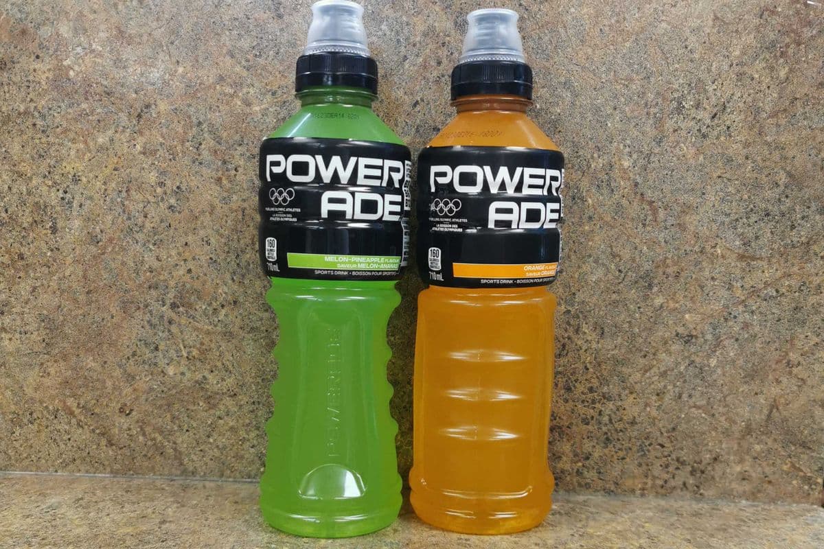 powerade green and orange (710ml)