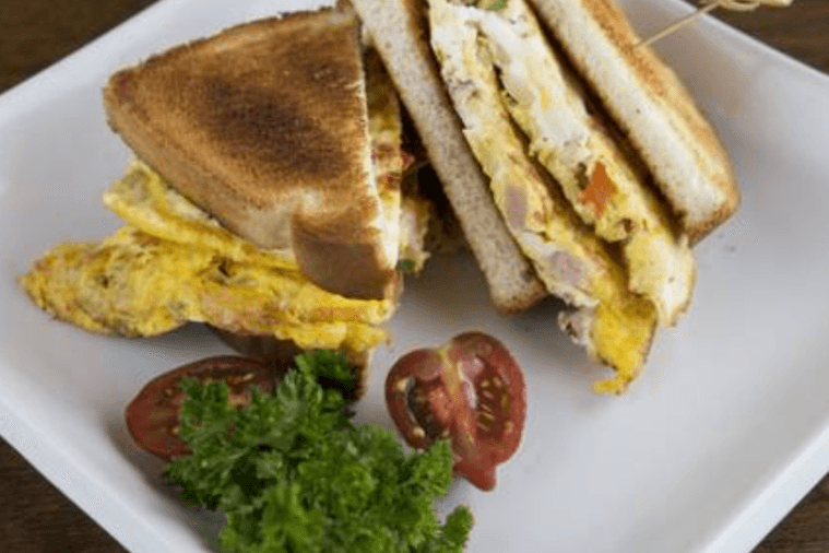 Western Omelette Sandwich