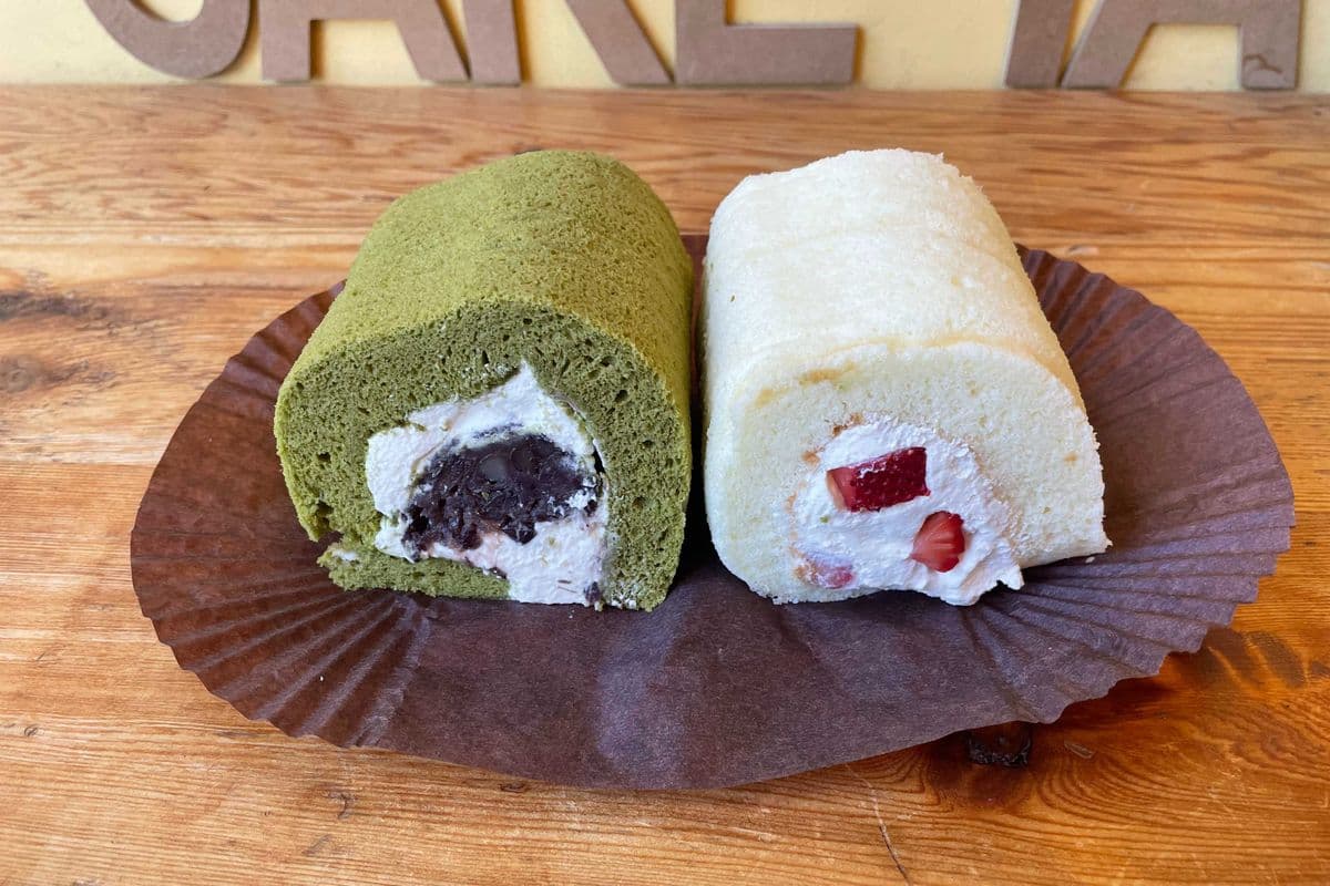 Half & Half Rollcake