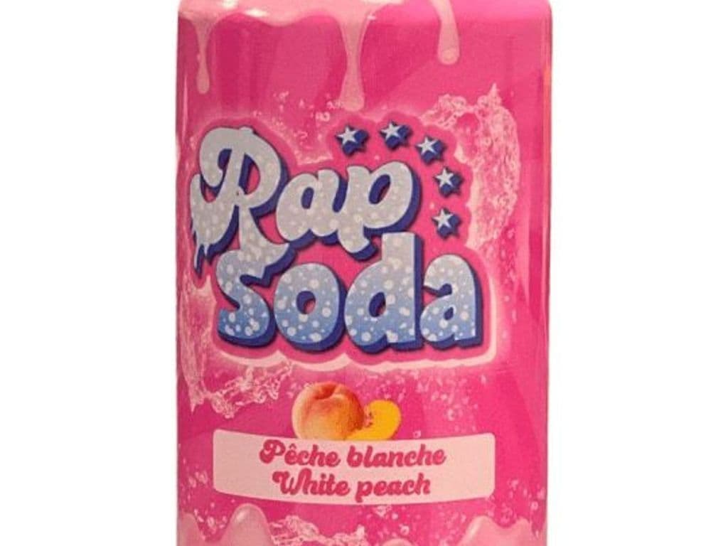 Rap Soda White Peach Soda (355ml)