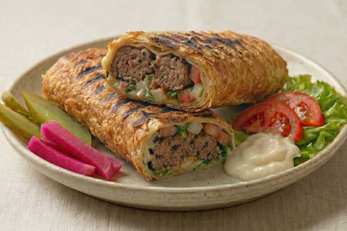 Beef Kebab Wrap