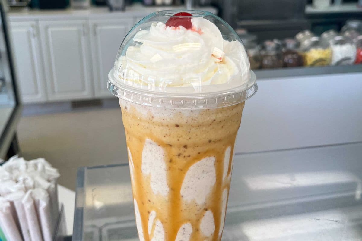 Salted Caramel Milkshake