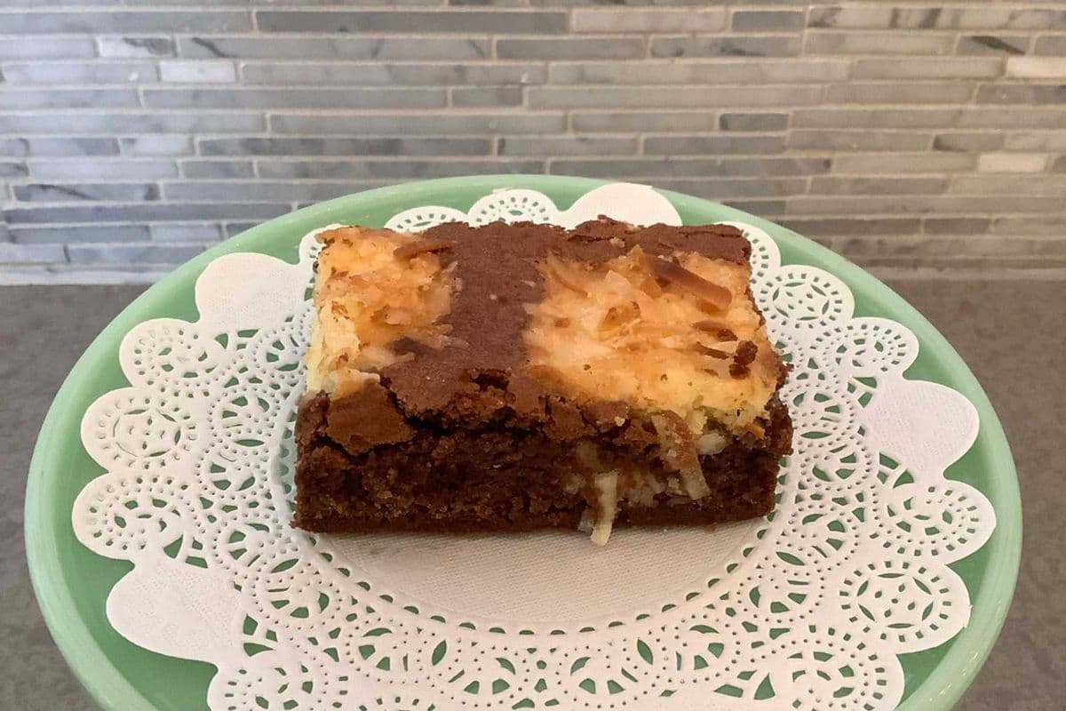 Chocolate Coconut Brownie