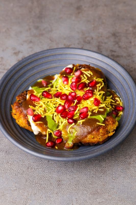 Aloo Tikki Chaat