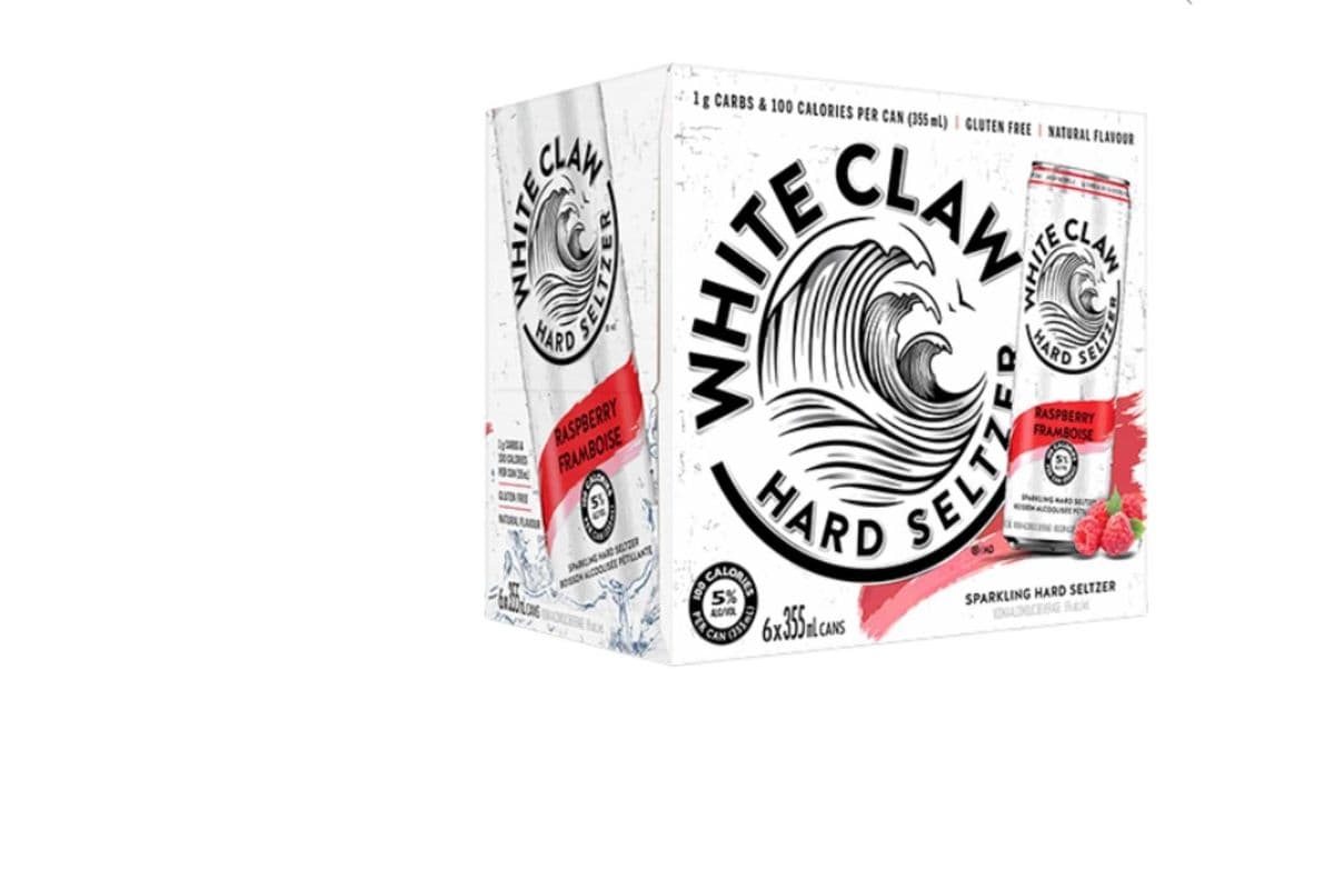 White Claw - Raspberry 6 pack (6 x 355ml)