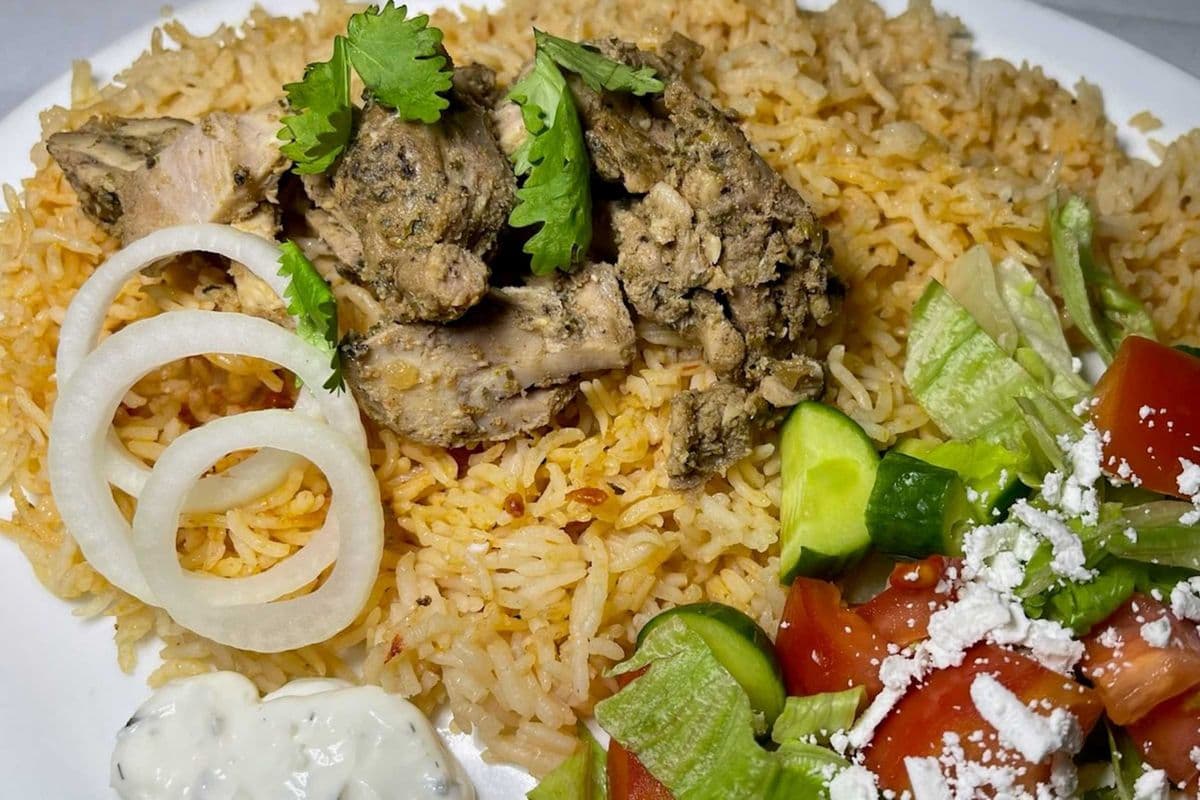 Greek Style Chicken Shawarma Bowl