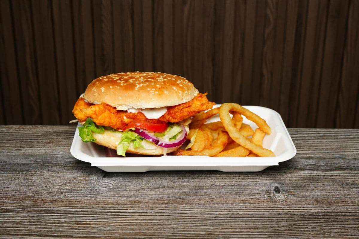Buffalo Burger Combo