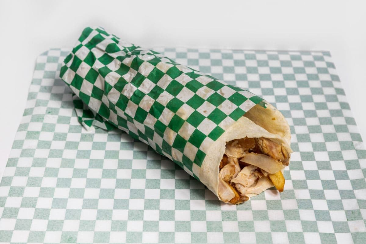 Lebanese Chicken Shawarma Wrap