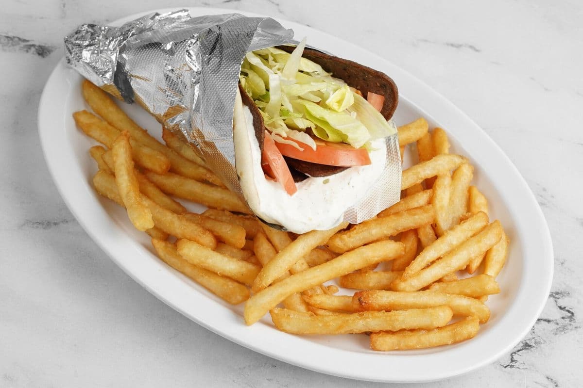 Gyros Pita Plate