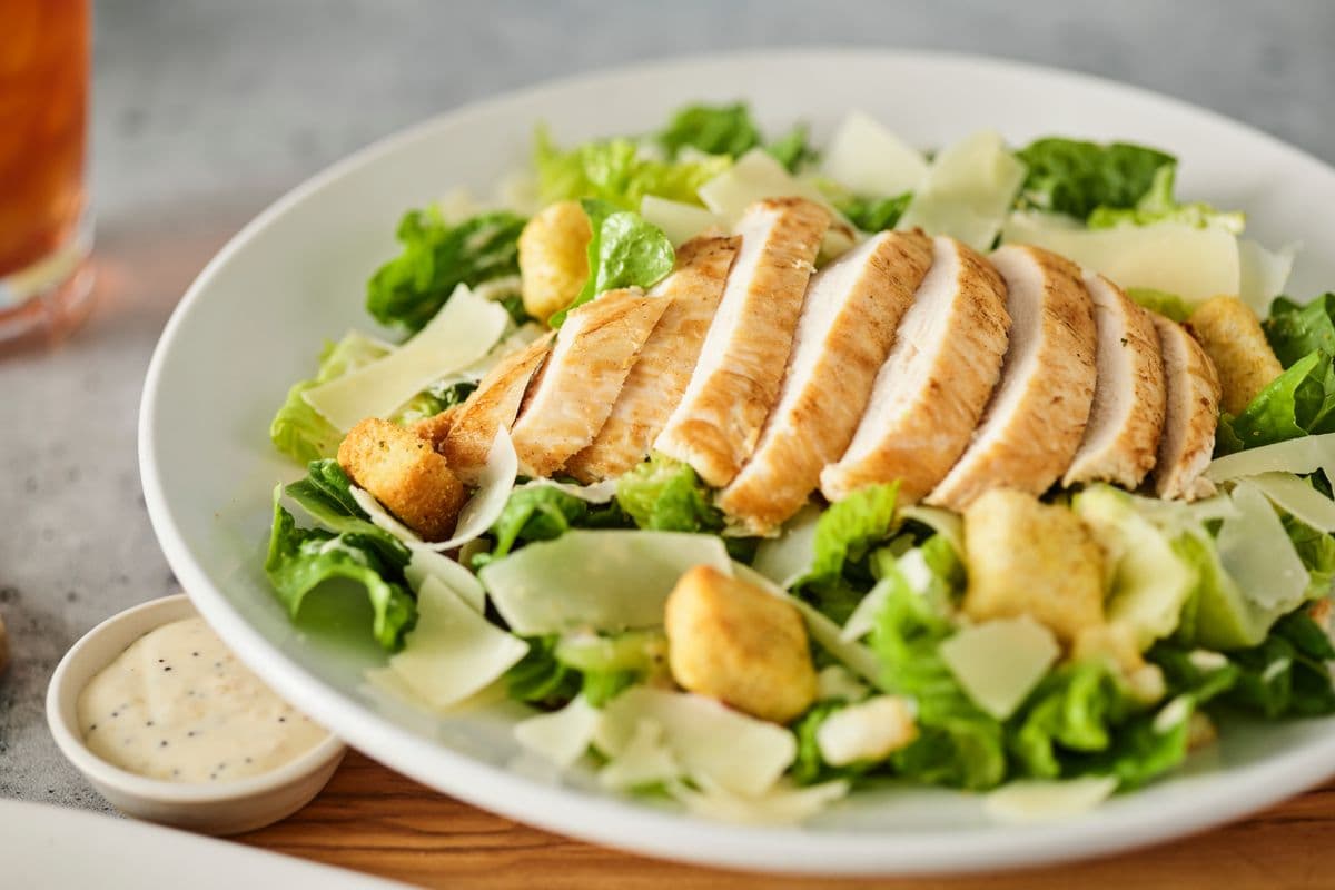 Everything Chicken Caesar Salad