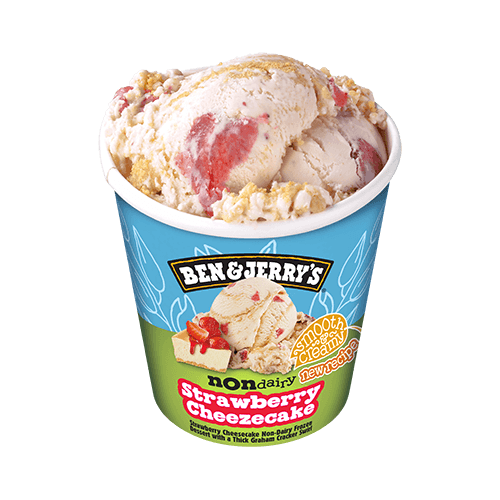 Gâteau au fauxmage à la fraise Ben & Jerry's, 473 ML