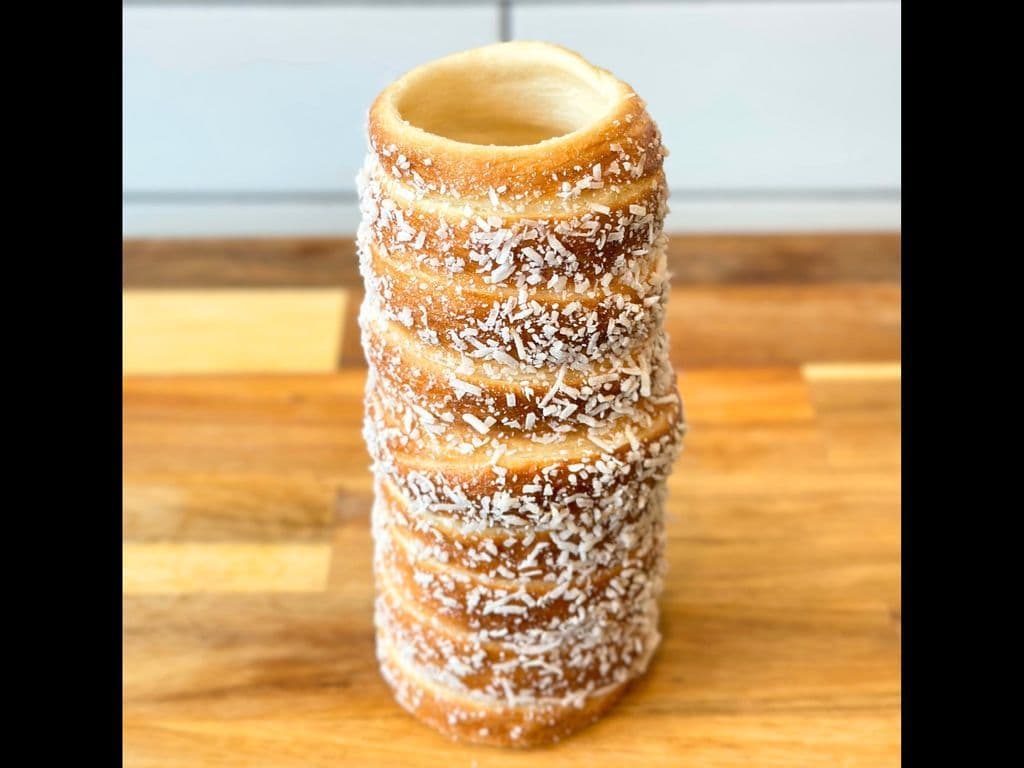 Coconut Chimney Cake