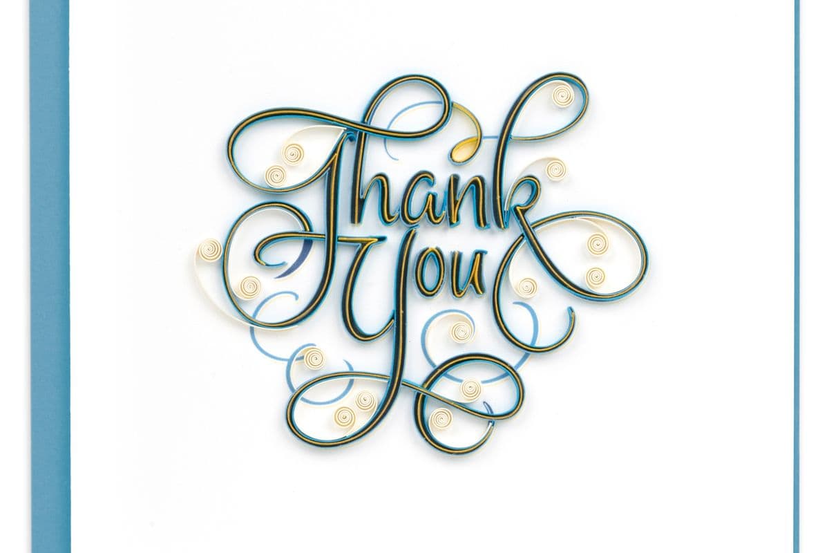 Thank You Greeting Card TY010