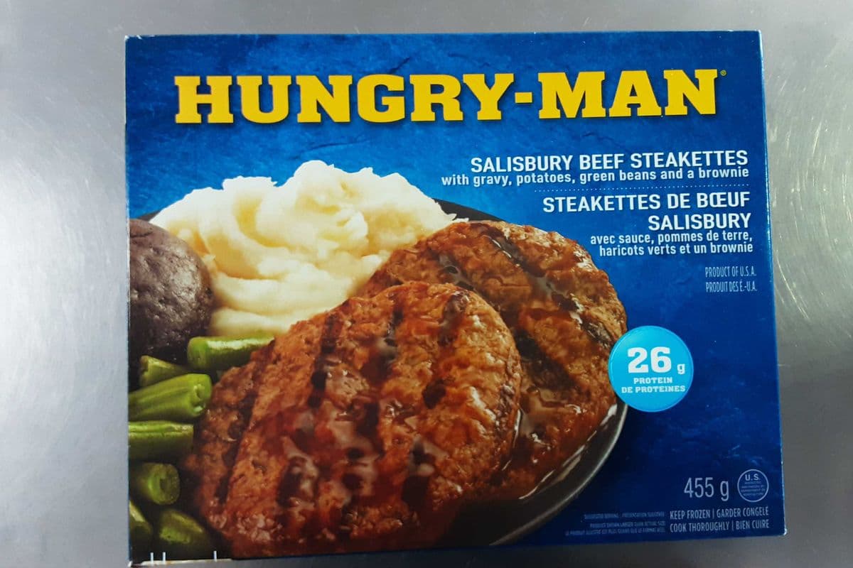 Hungryman Dinner - Salisbury Steak
