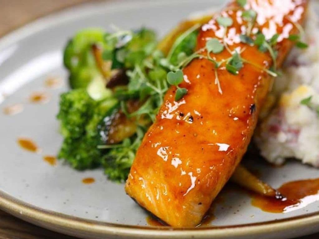 Maple Balsamic Salmon