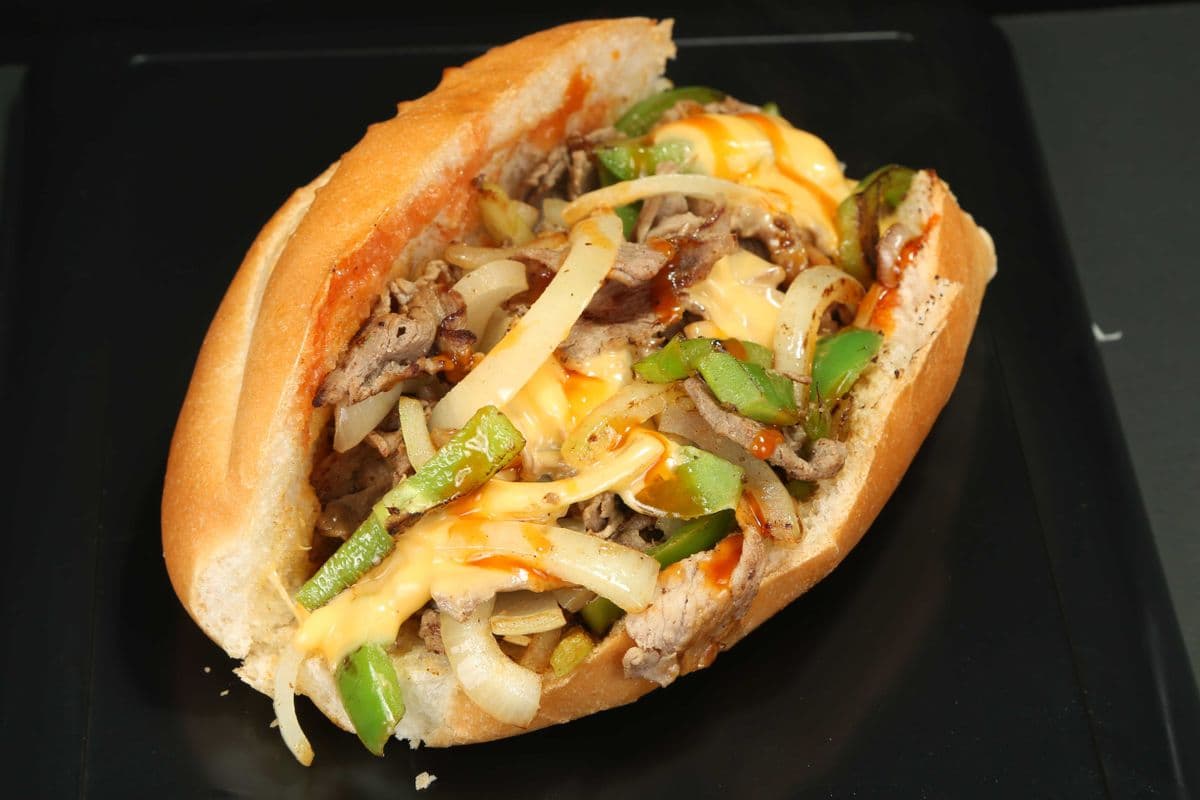 Philly Cheese Beef Steak Sub