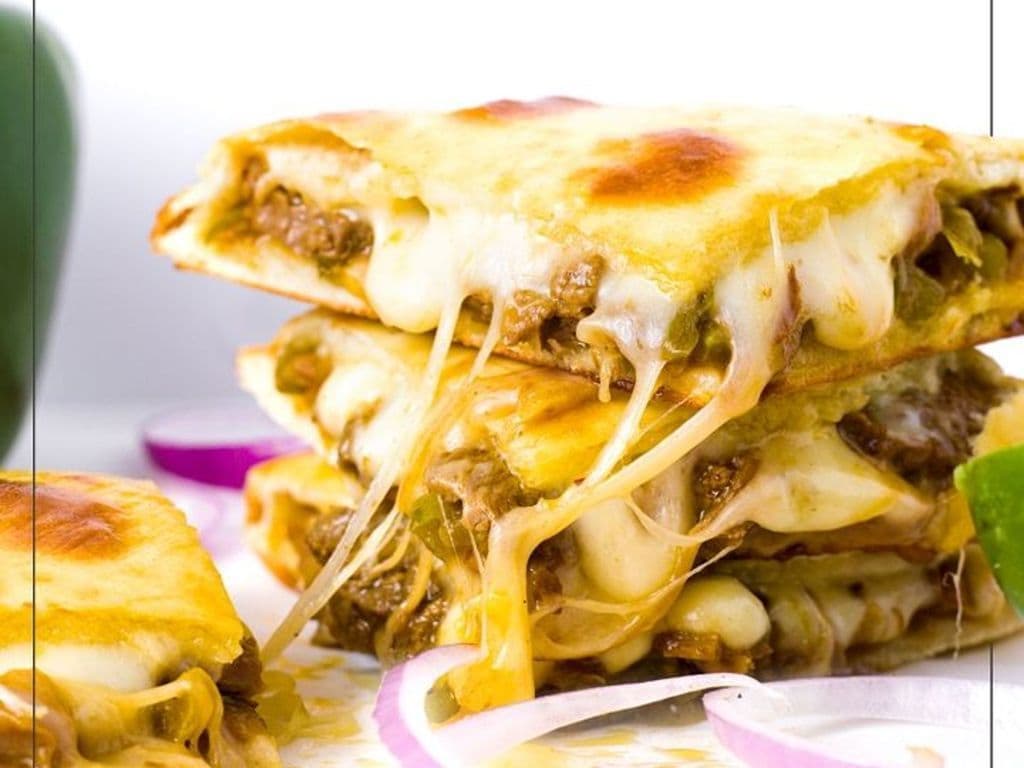 Philly Cheese Steak Naan