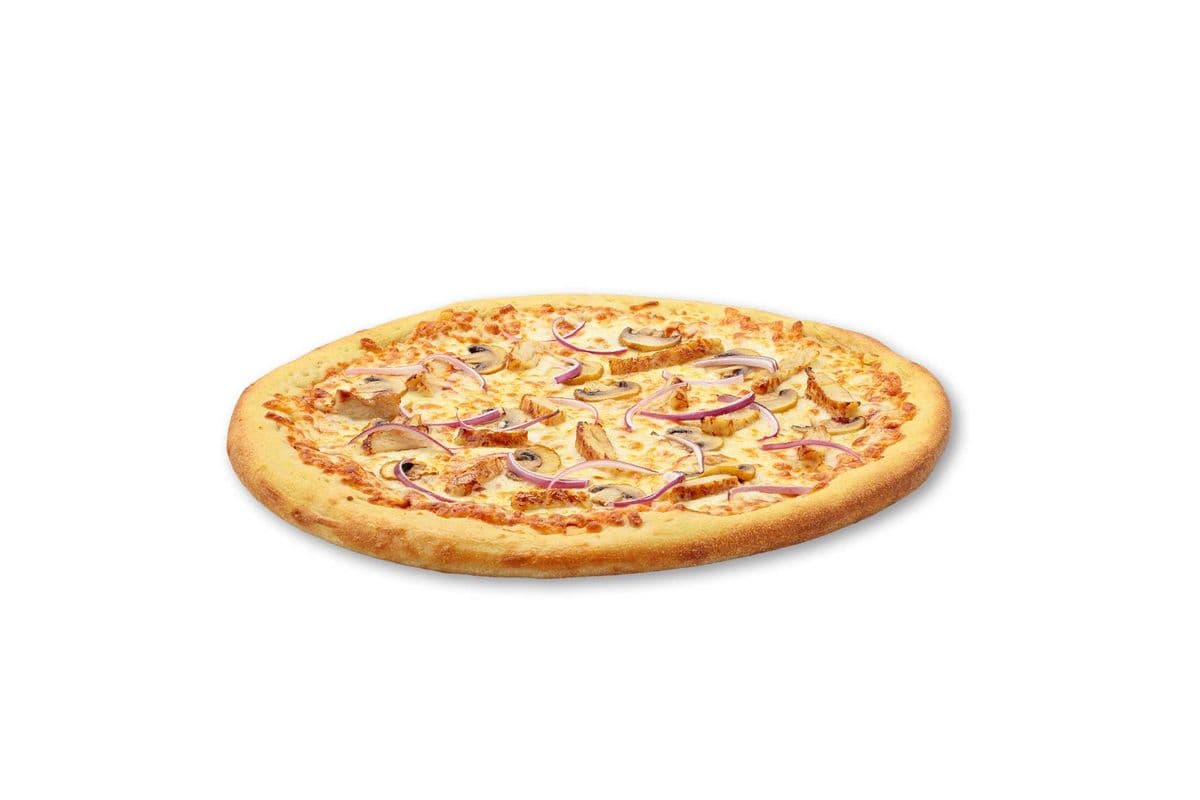 Petite Pizza au Poulet Halal / Small Halal Chicken Pizza
