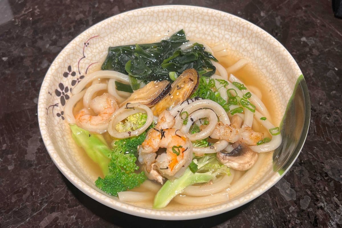 Seafood Udon Soup