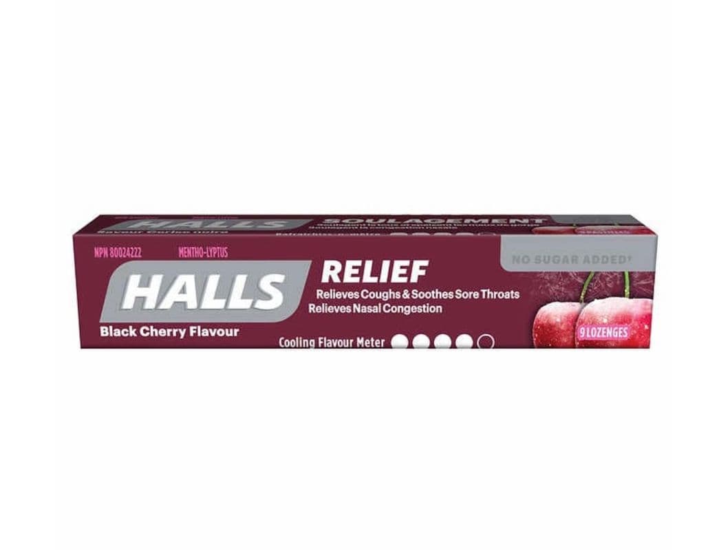 Halls Black Cherry Flavour