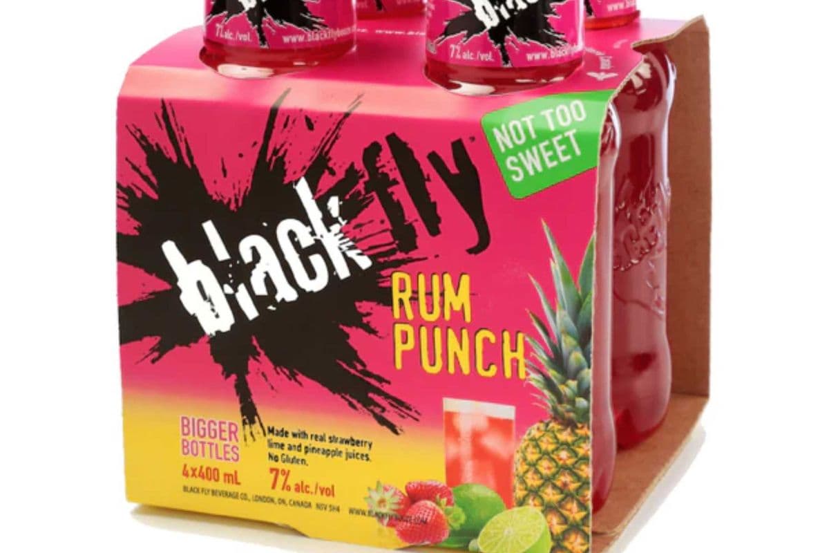 Black Fly Rum Punch (4 x 400 ml Bottles)